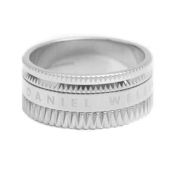 ダニエルウェリントン リング DW00400207 16号 メンズ エレベーション ELEVATION シルバー